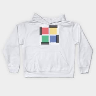 Nobody’s afraid of green, red, yellow and blue Kids Hoodie